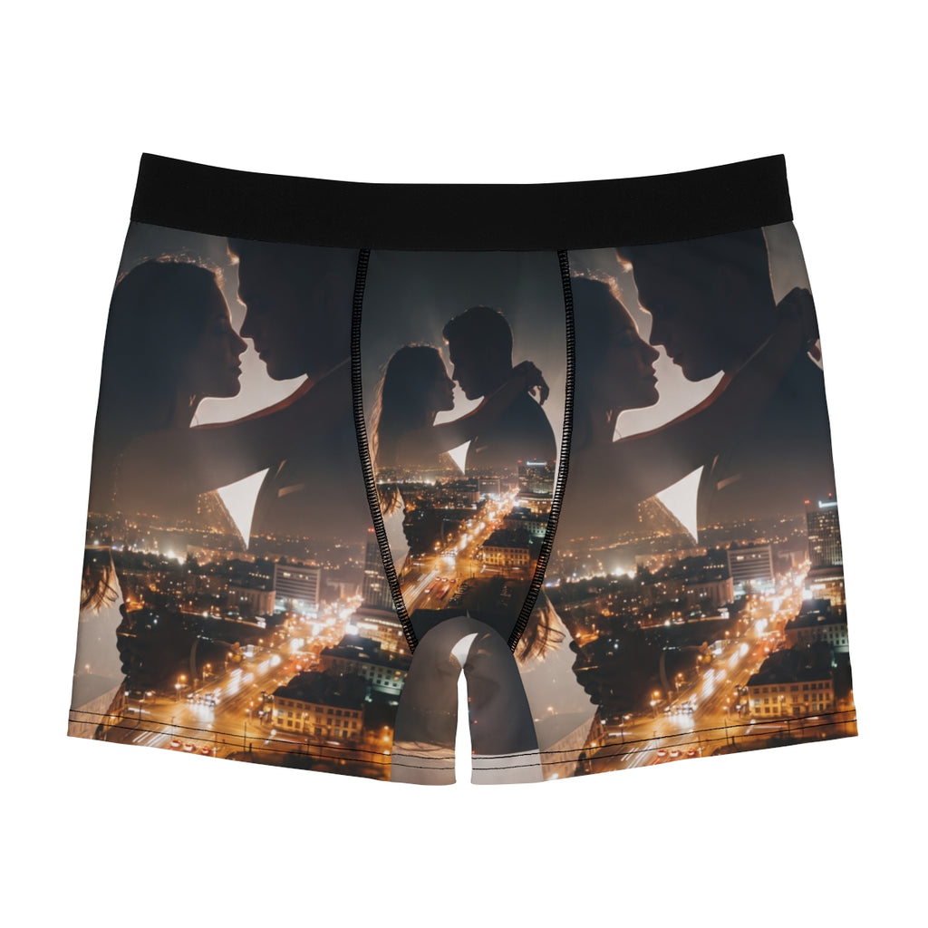 Men's Boxer Briefs - City Twilight | Echovira Gallery