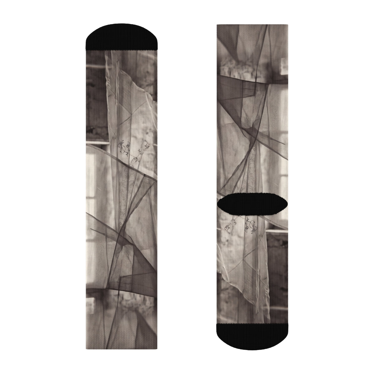 Crew Socks - Spectral Veils | Echovira Gallery