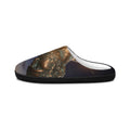 Women's Indoor Slippers with Bronze Sculpture Art