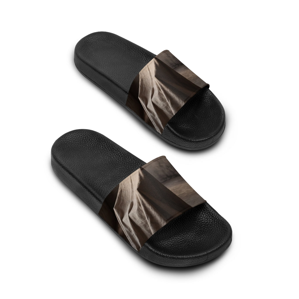 Men's Slide Sandals - Draped Silence Still Life Art... |...