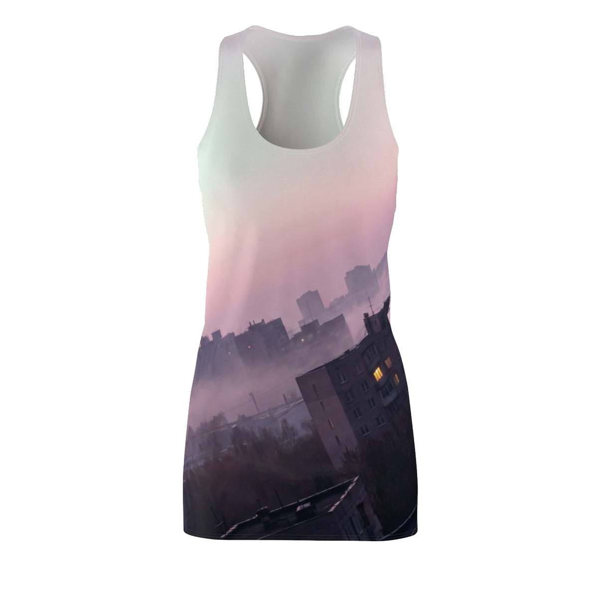 Women's Cut & Sew Racerback Dress - Dawn Skyline Mist |...