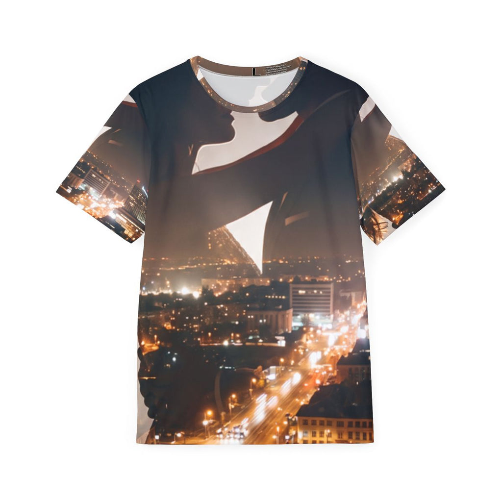 Men's Sports Jersey - Midnight City Skyline | Echovira...