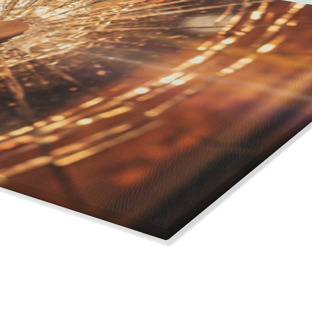 Glass Cutting Board - Fractured Light - Shattered Glass... |...