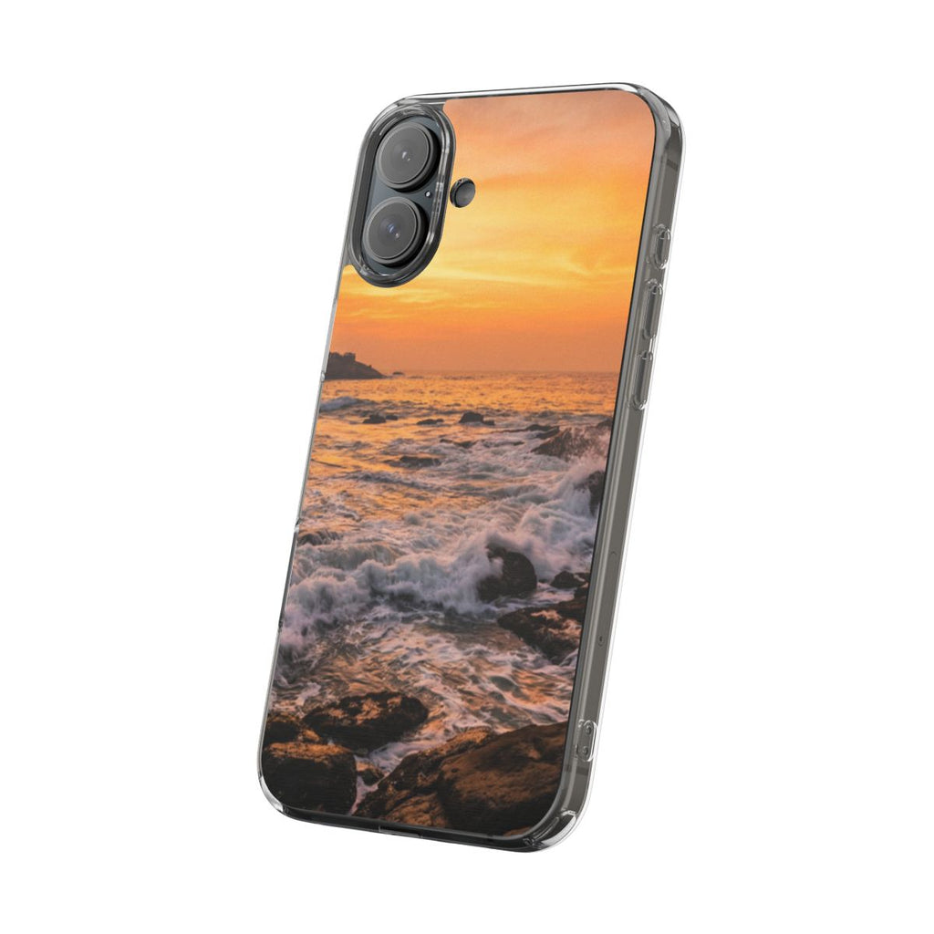 Clear Impact-Resistant Cases - Clear Phone Case - Golden...