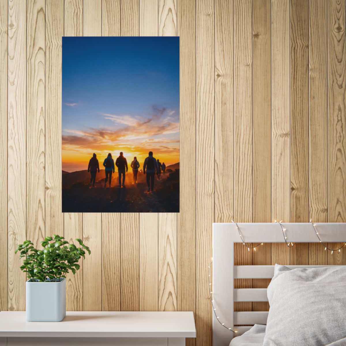 Unframed Posters - Sunrise Trail Journey