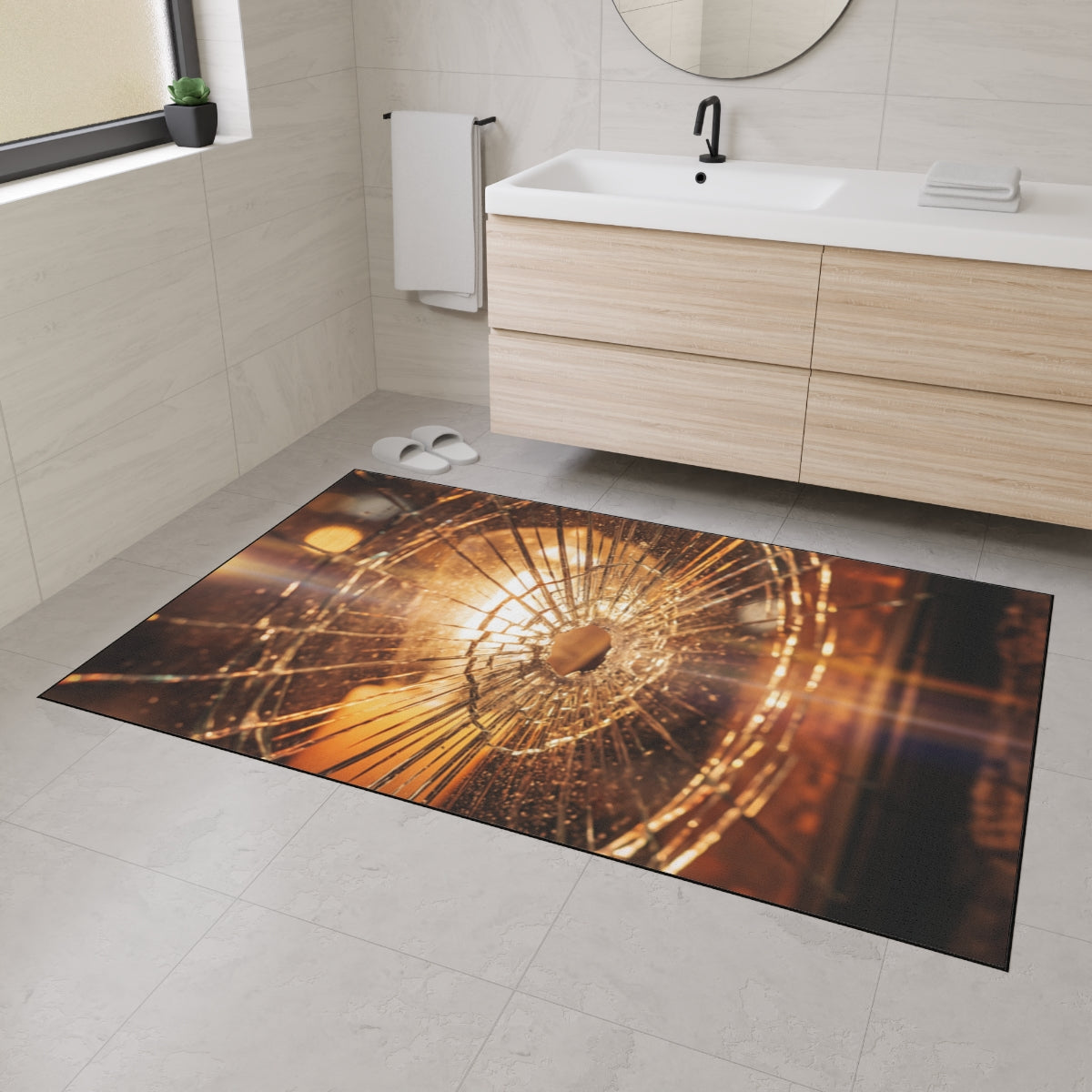Heavy Duty Floor Mat - Shattered Light