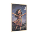 Matte Canvas Framed - Starlit Wonder Joy — Natural / 1.25"...