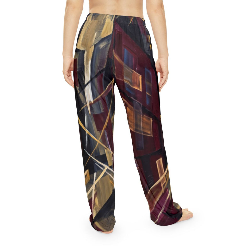Women's Pajama Pants - Urban Glow | Echovira Gallery