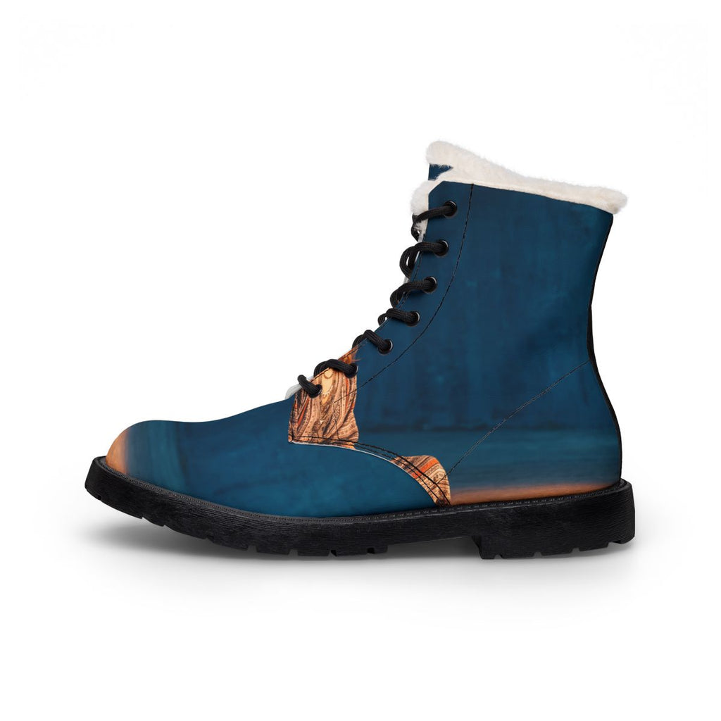 Women's Boots - Sunset Frost Fur | Echovira Gallery