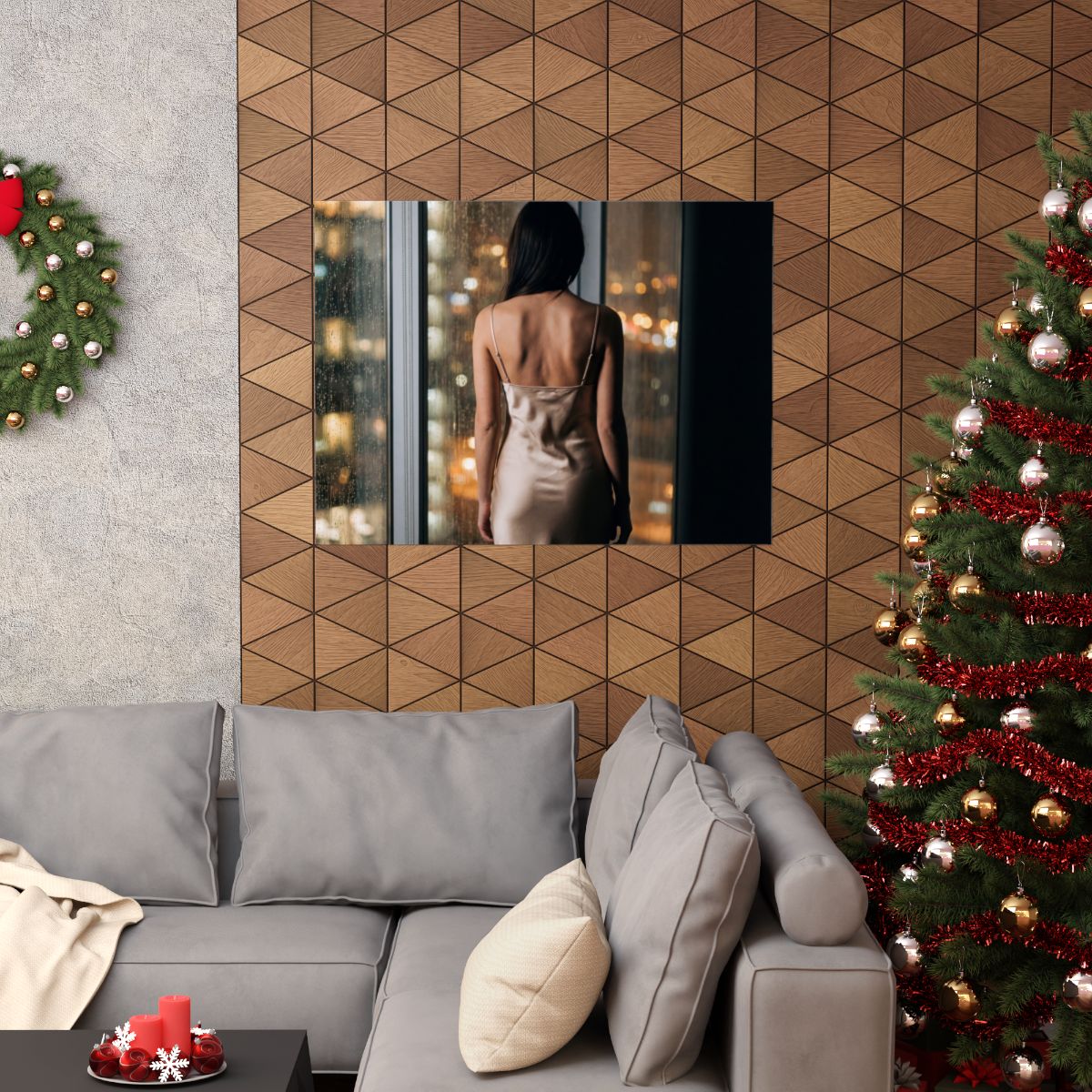 Matte Horizontal Posters - Midnight Reflections by Ella Farjad (10×8 & 54×36)