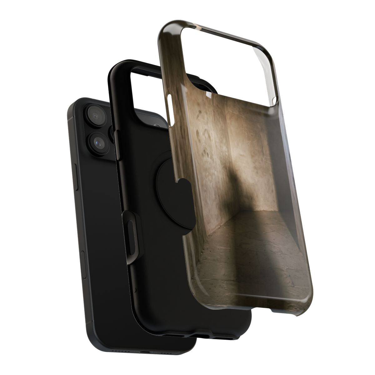 Impact-Resistant Cases - Shadows of the Citadel moody architectural print