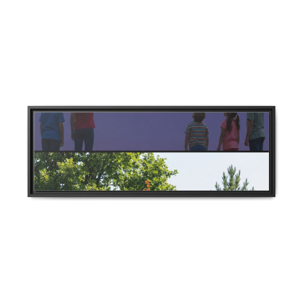 Framed Matte Canvas - Wilderness Gallery — Black / 1.25"