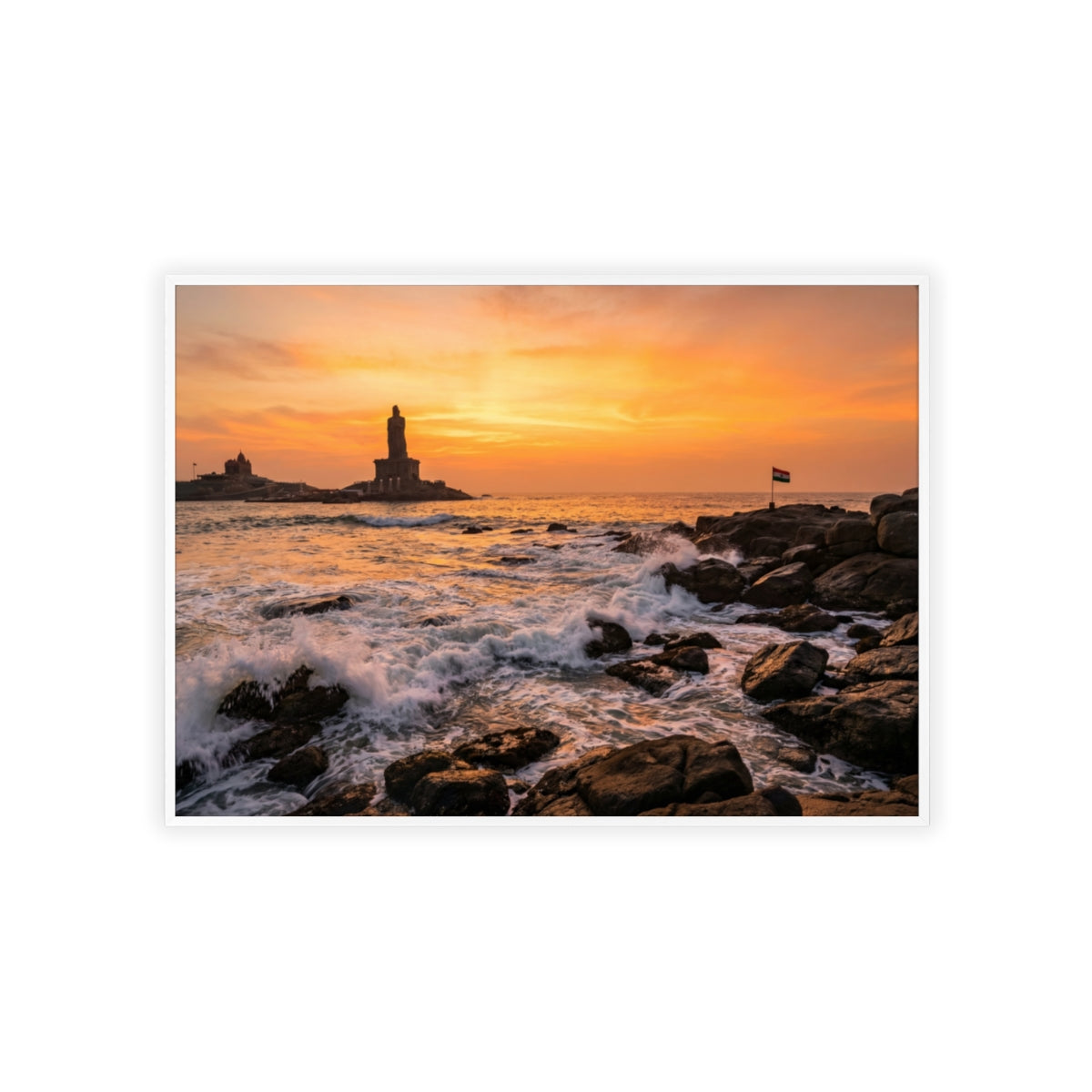 Framed Poster - Golden Hour Horizon