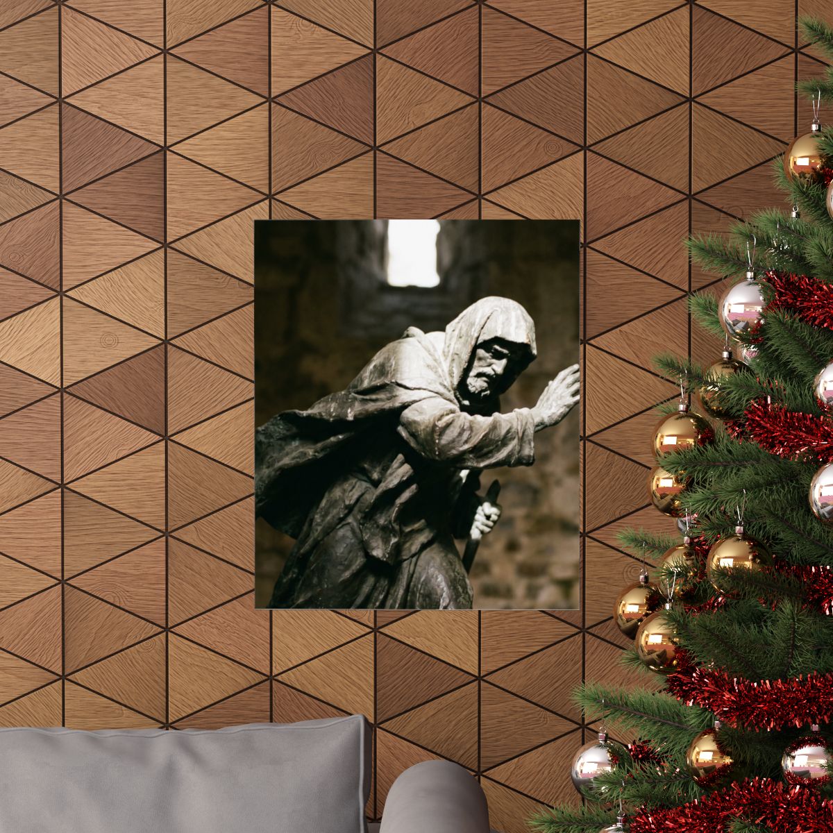 Matte Vertical Poster - Mystic Pilgrim (8×10 & 36×54) |...