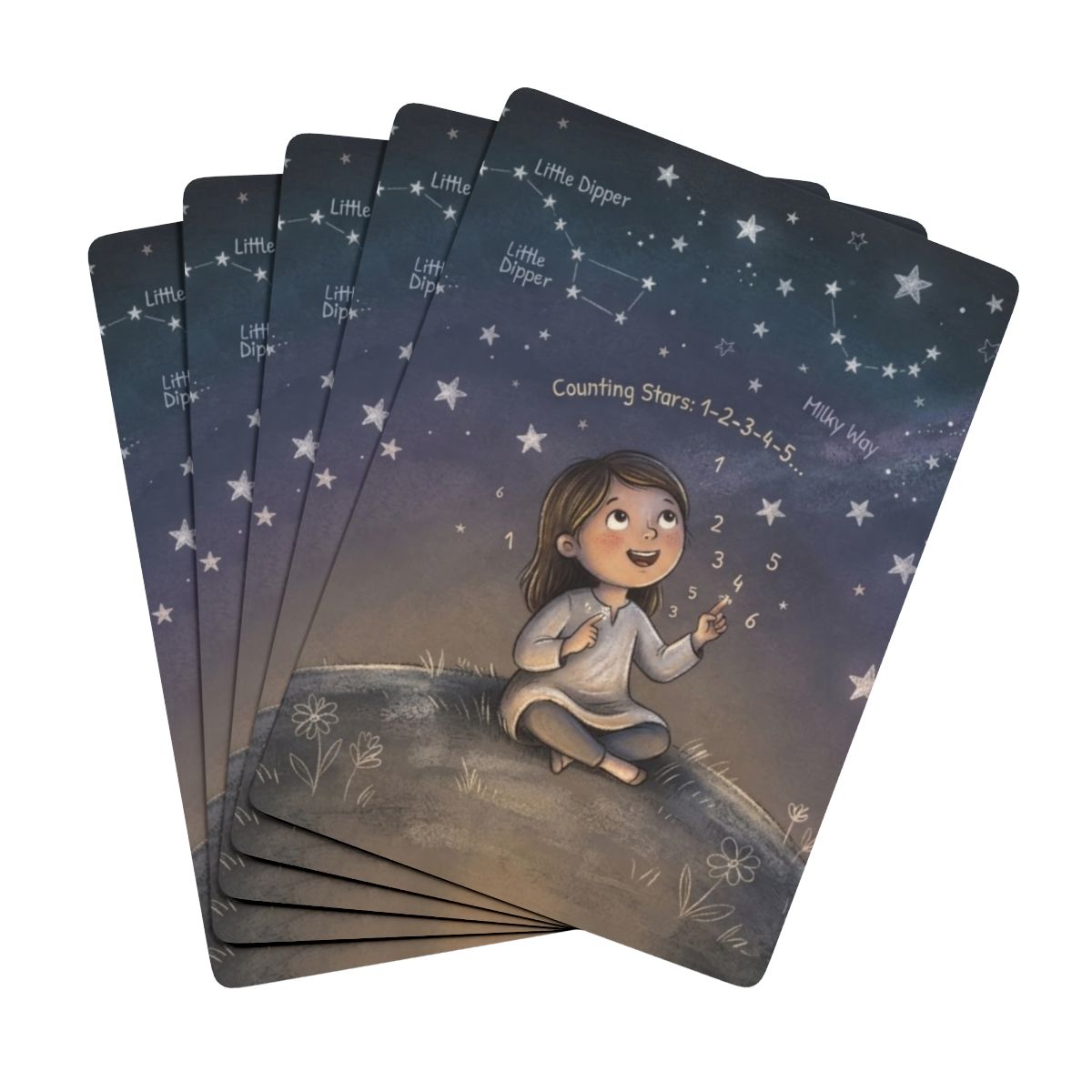 Poker Playing Cards - Starlit Night Constellation | Echovira...
