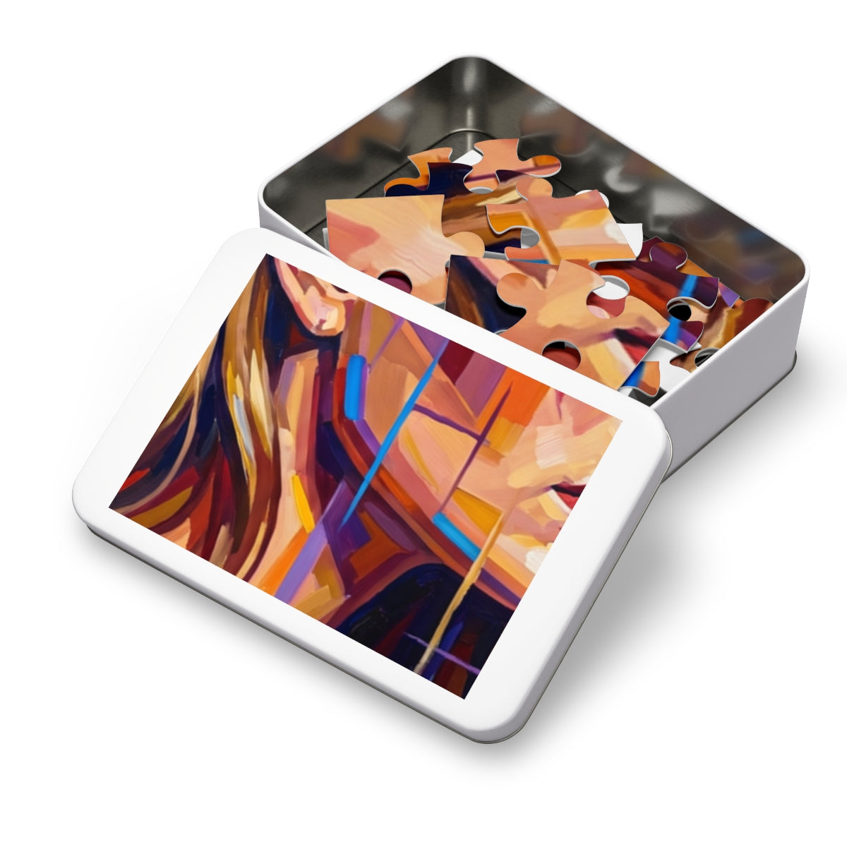Jigsaw Puzzle with Tin - Shattered Elegance (30, 110, 252......