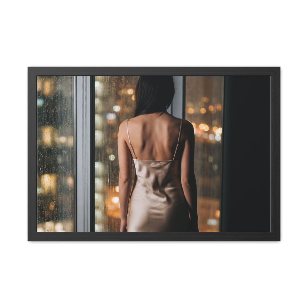 Framed Posters - Urban Solitude — Landscape