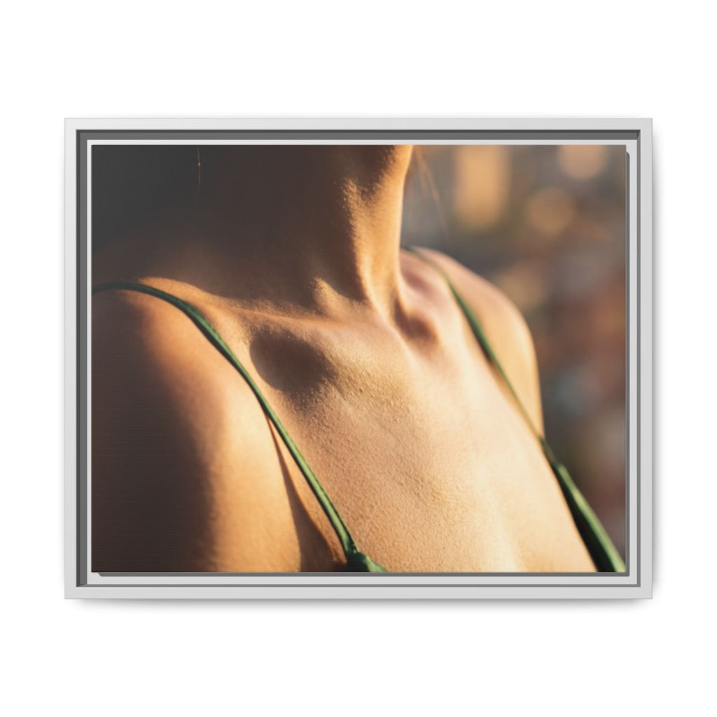 Framed Matte Canvas - Sunlit Muse