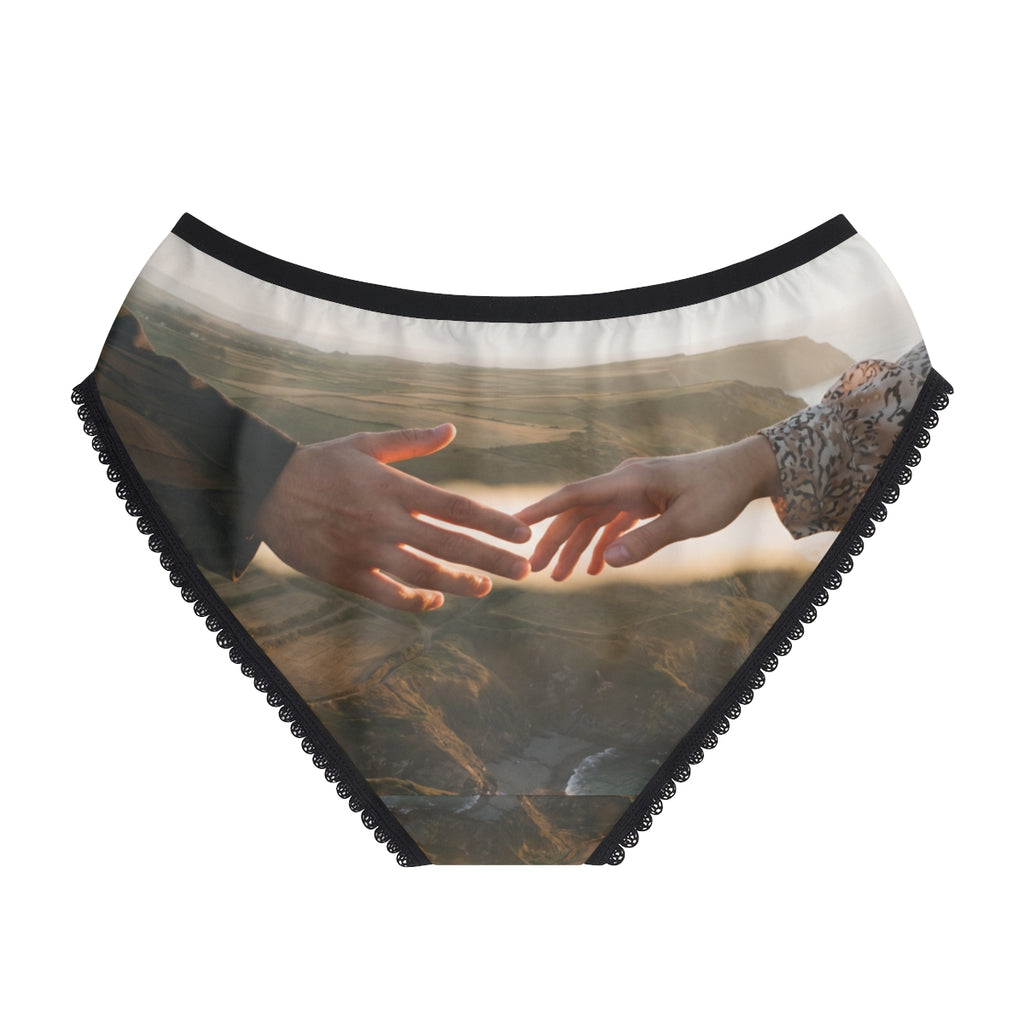 Women's Briefs - The Infinite Touch | Ethereal Coastal Art |...