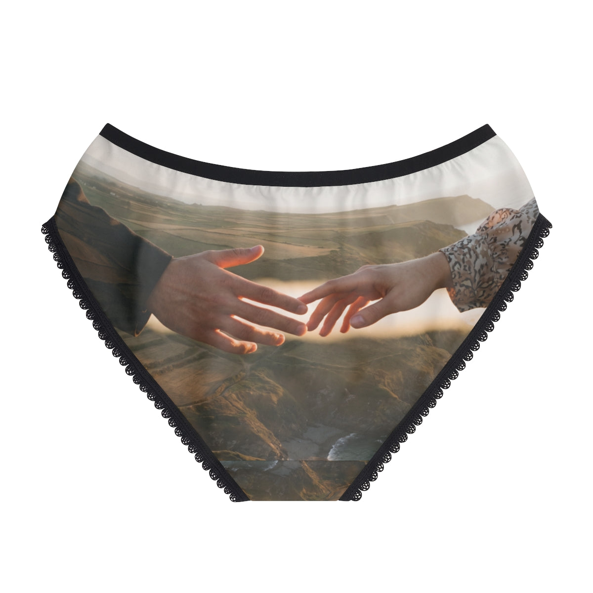 Women's Briefs - The Infinite Touch | Ethereal Coastal Art |...