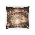 Woven Pillow - Moody Amber Glow