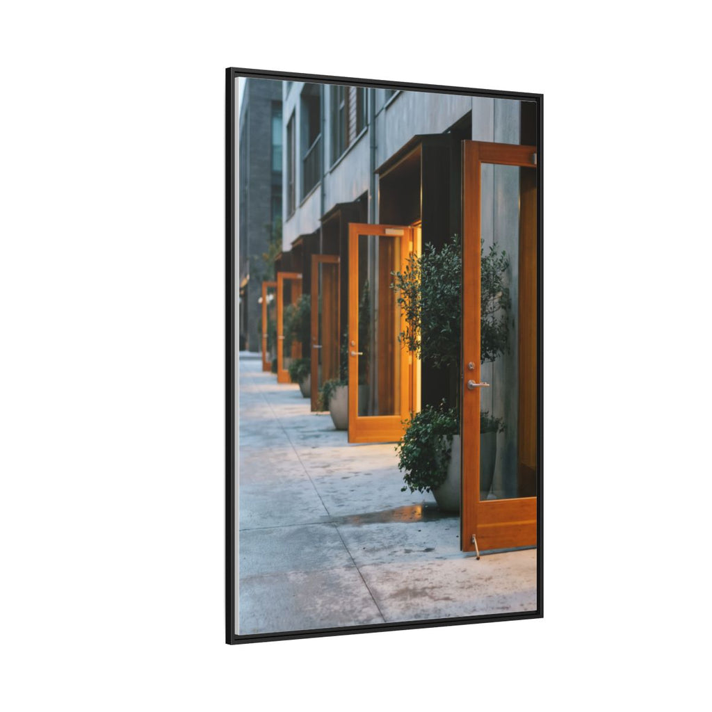 Matte Canvas, Framed - Twilight Promenade (8×10, 9×12... |...