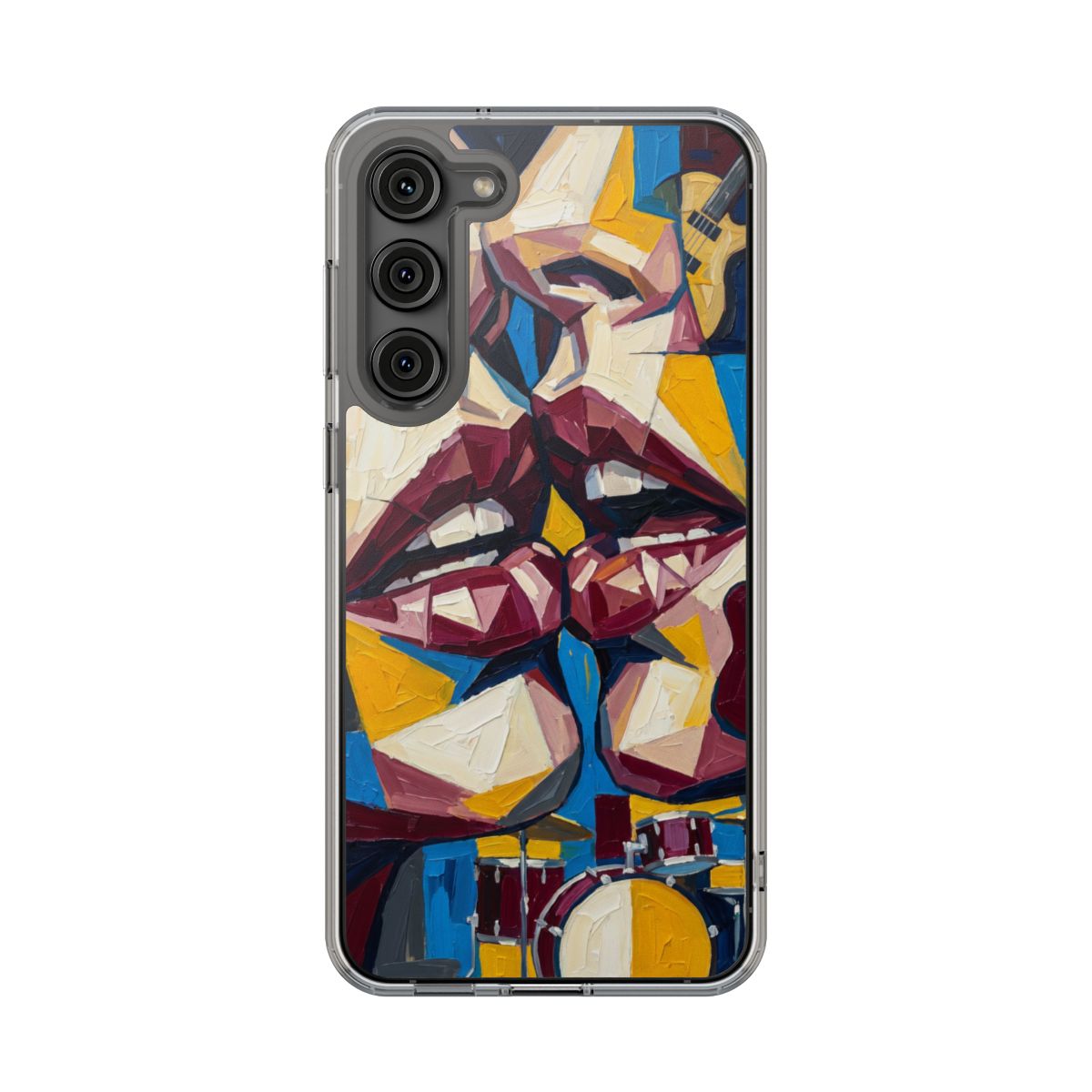 Clear Impact-Resistant Cases - Clear Phone Case - Electric...