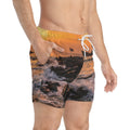 Swim Trunks - Crashing Ocean Waves Glow