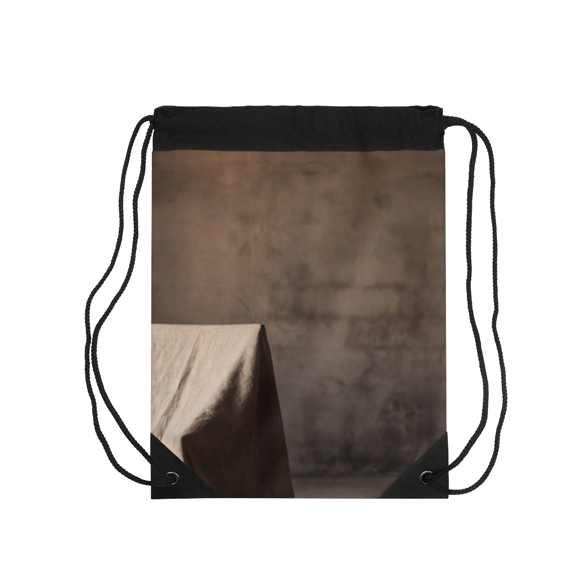 Drawstring Bag - Draped Silence Still Life Art - Shadowed......