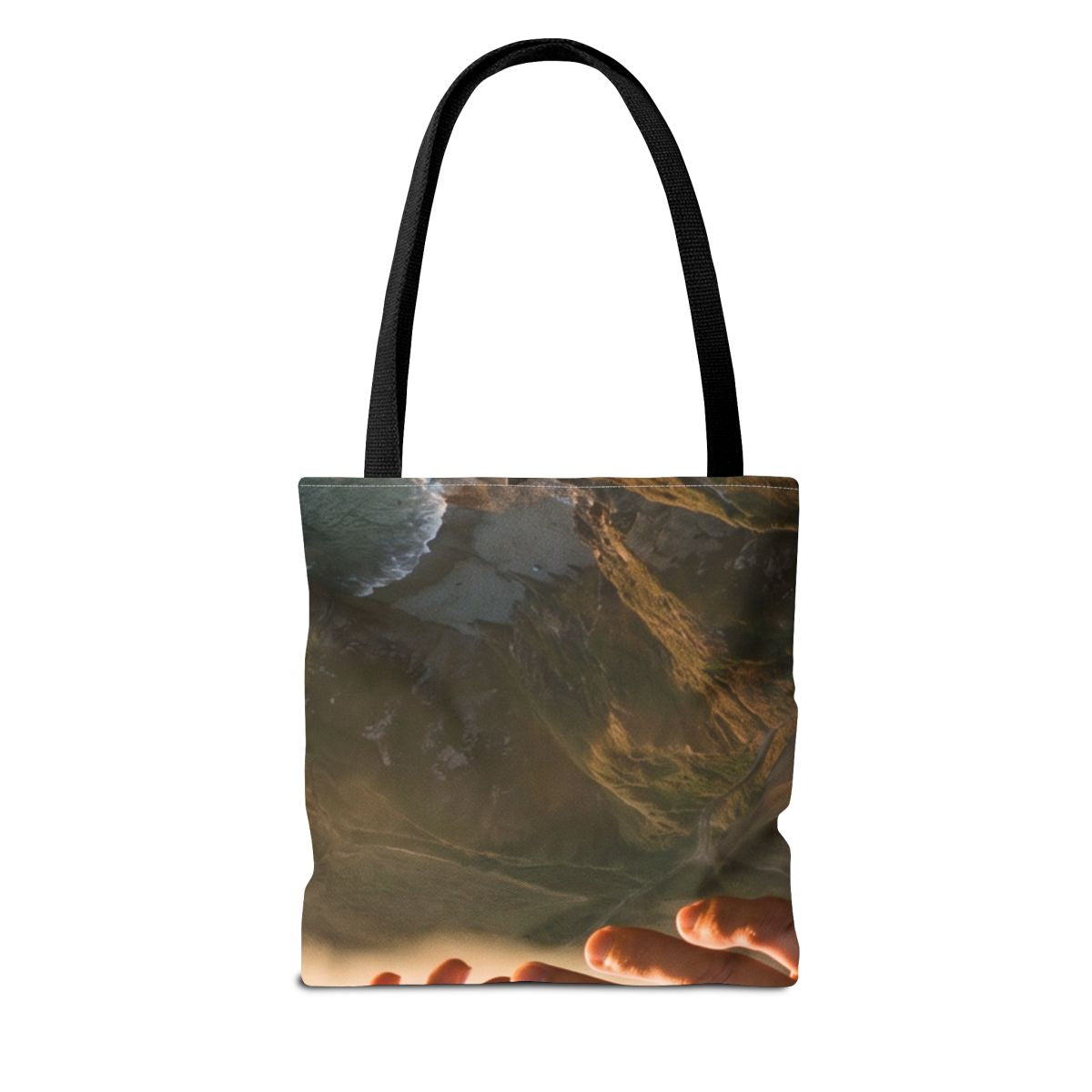Tote Bag - The Infinite Touch | Ethereal Coastal Art |...