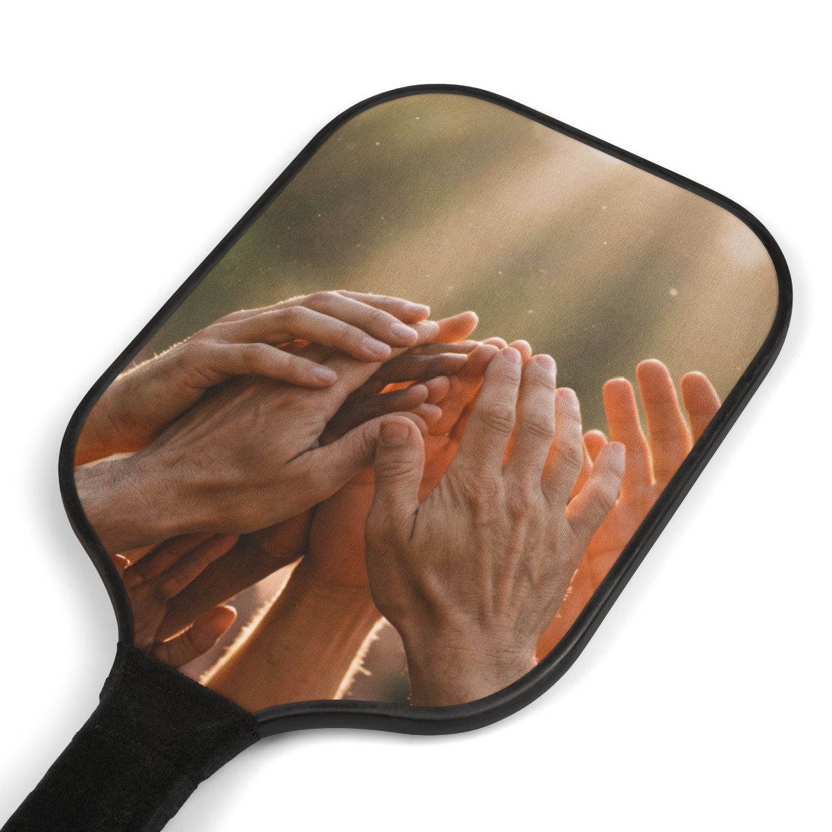 Pickleball Kit - Golden Rays of Unity Wall Art | Echovira...