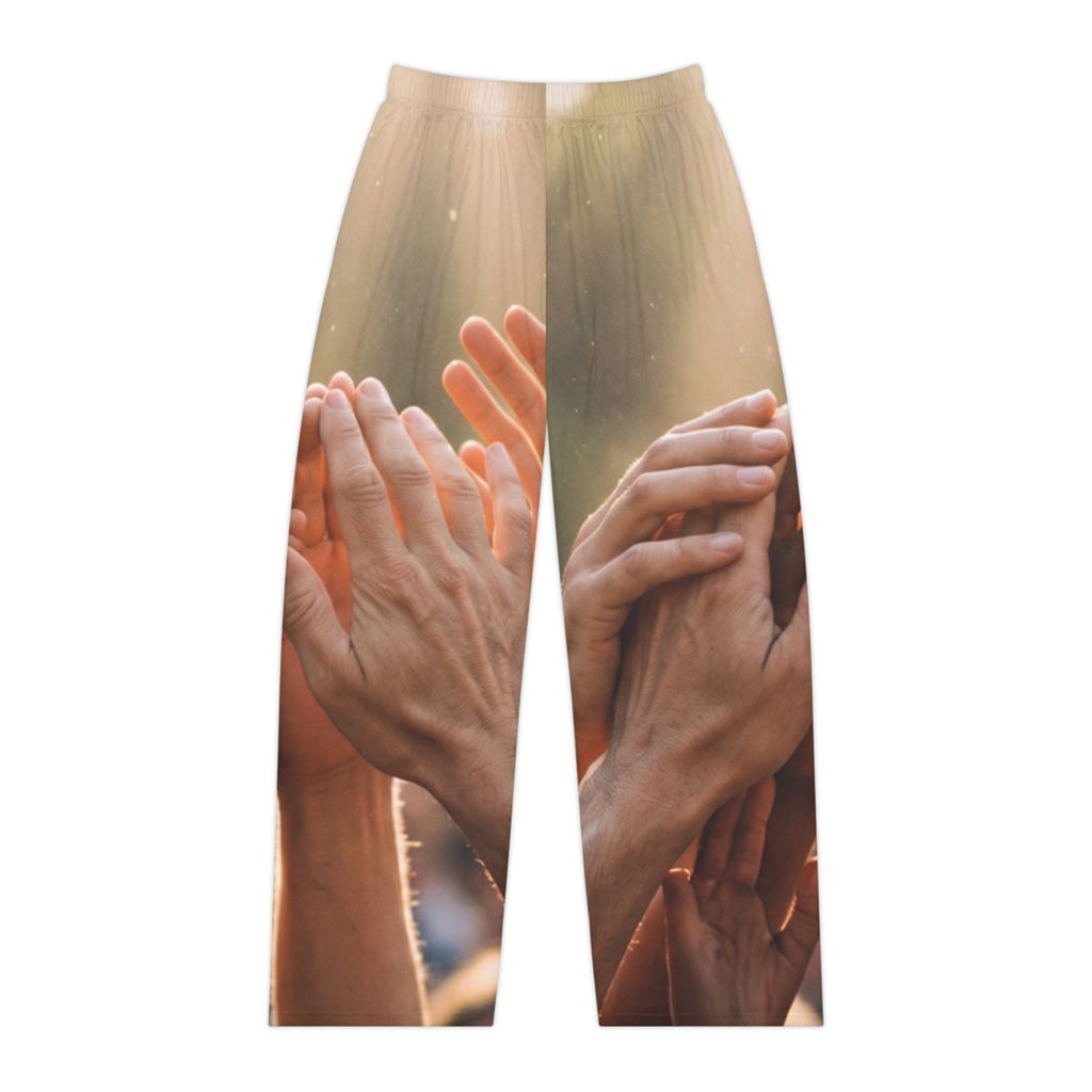 Women's Pajama Pants - Golden Rays of Unity Wall Art |...