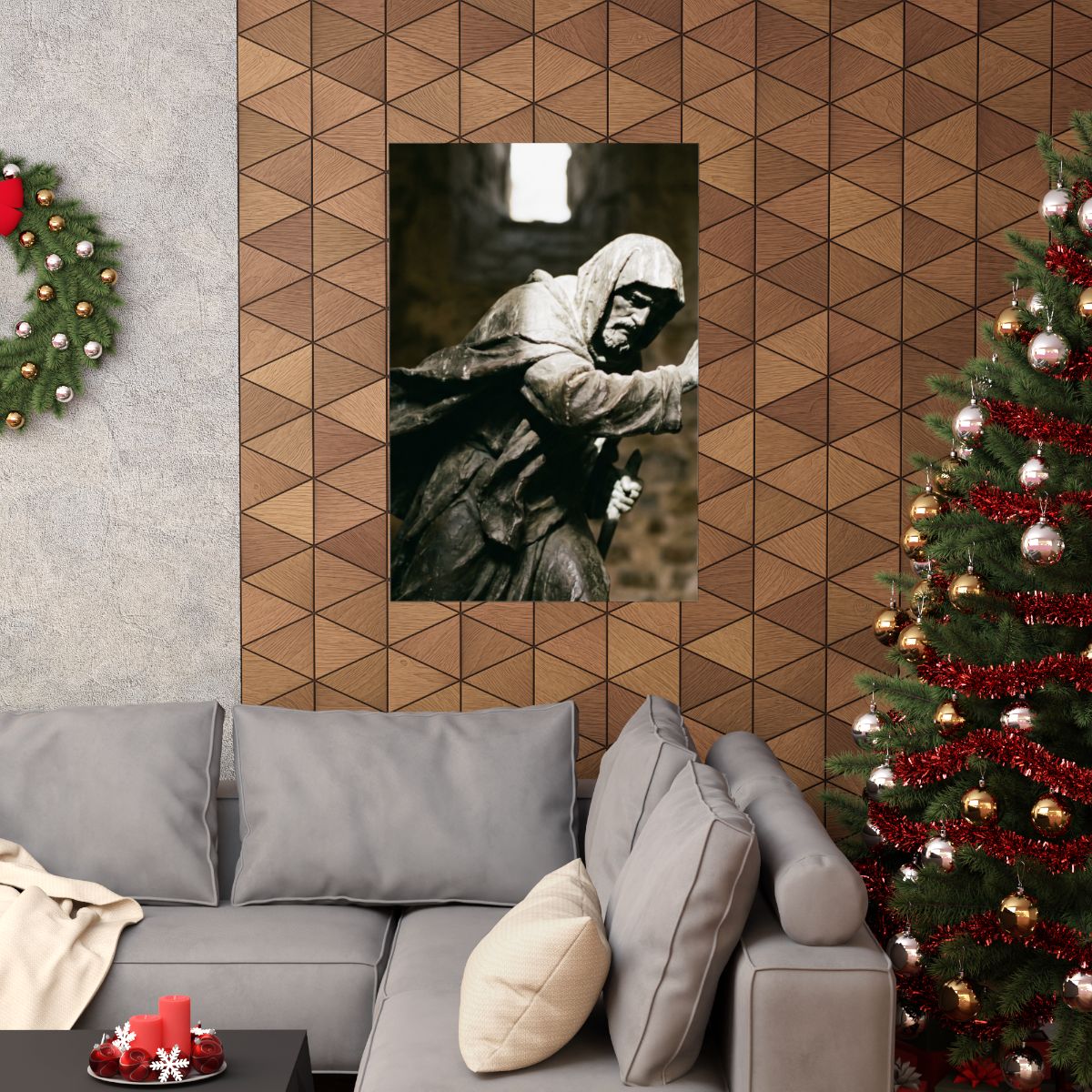 Matte Vertical Poster - Mystic Pilgrim (8×10 & 36×54) |...