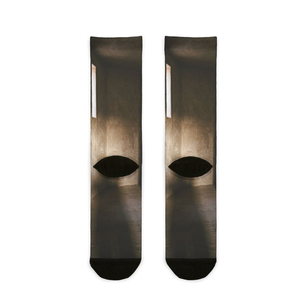Sublimation Crew Socks - Shadows of the Citadel moody... |...
