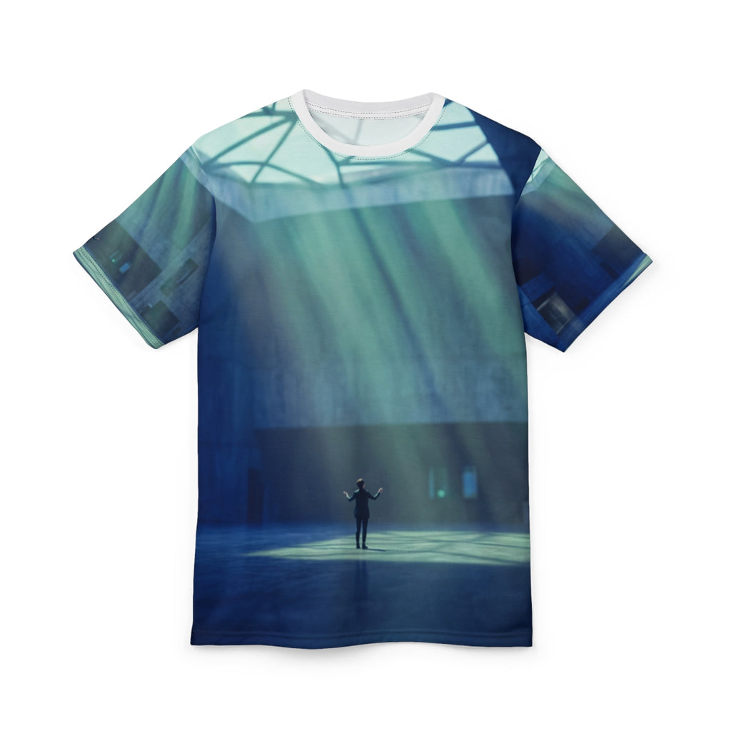 Women's Cut & Sew Tee Brutalist Skylight Art