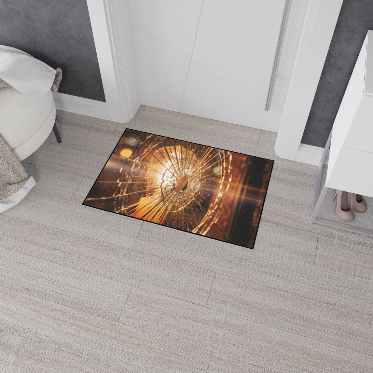 Heavy Duty Floor Mat - Shattered Light