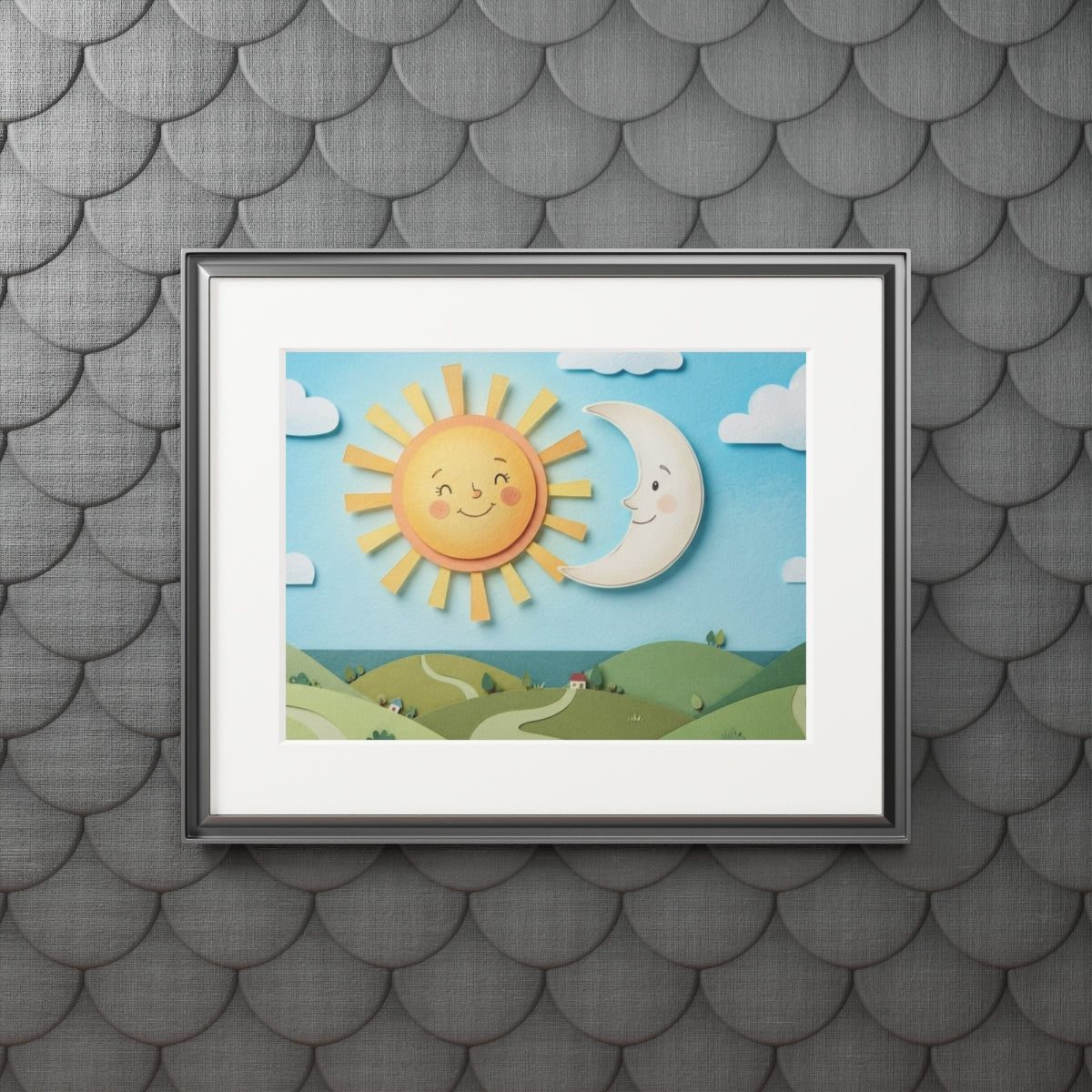 Fine Art Prints - Celestial Meadow Passepartout Frame —... |...