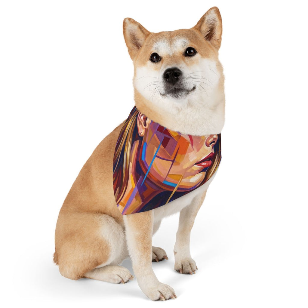 Pet Bandana Collar - Shattered Elegance | Echovira Gallery