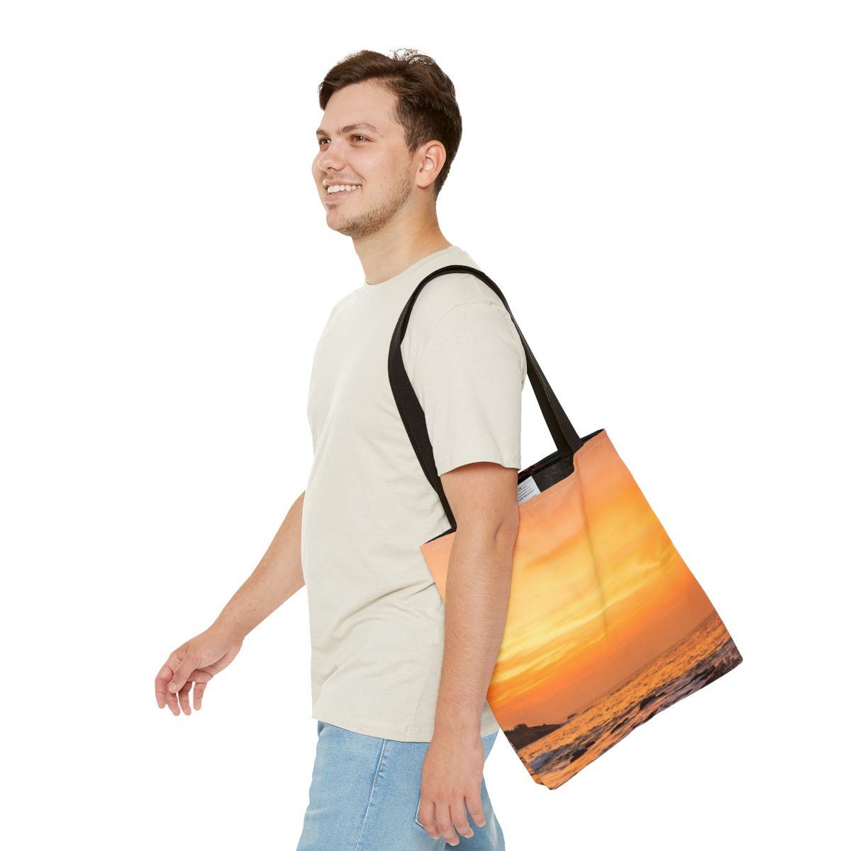 Tote Bag - Majestic Ocean Sunrise Carry