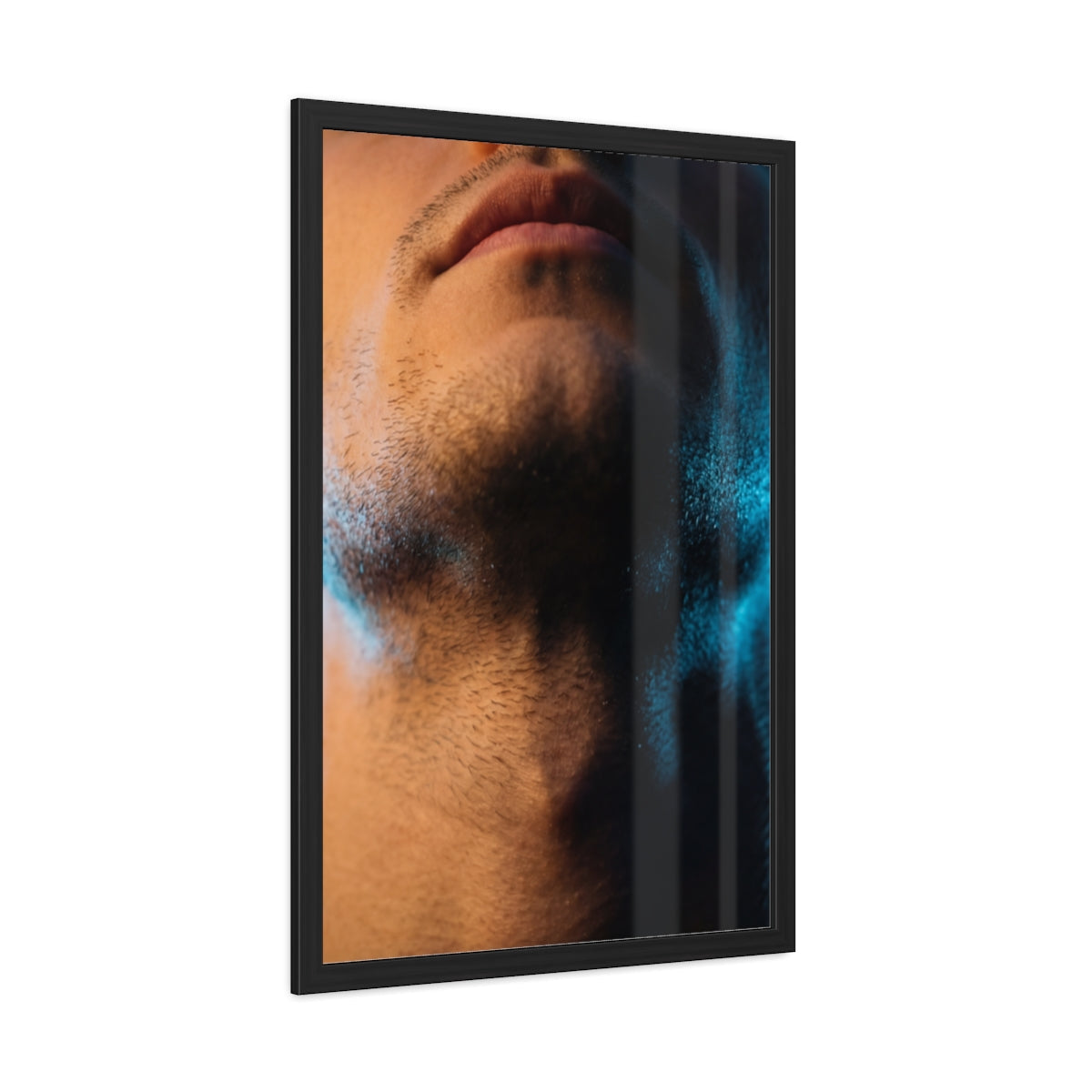 Framed Poster - Cinematic Urban Wall — Portrait