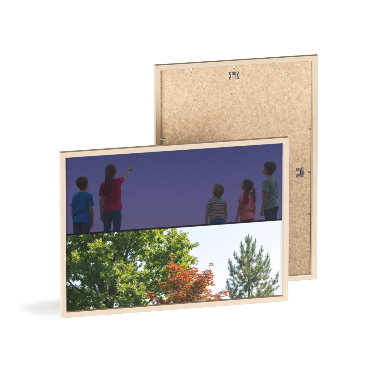 Posters with Wooden Frame - Woodland Explorer