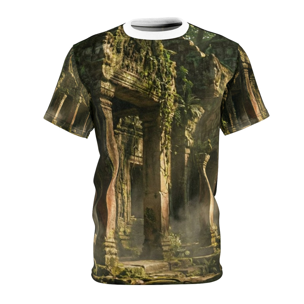 Unisex Cut & Sew Tee - Ancient Ruins | Echovira Gallery