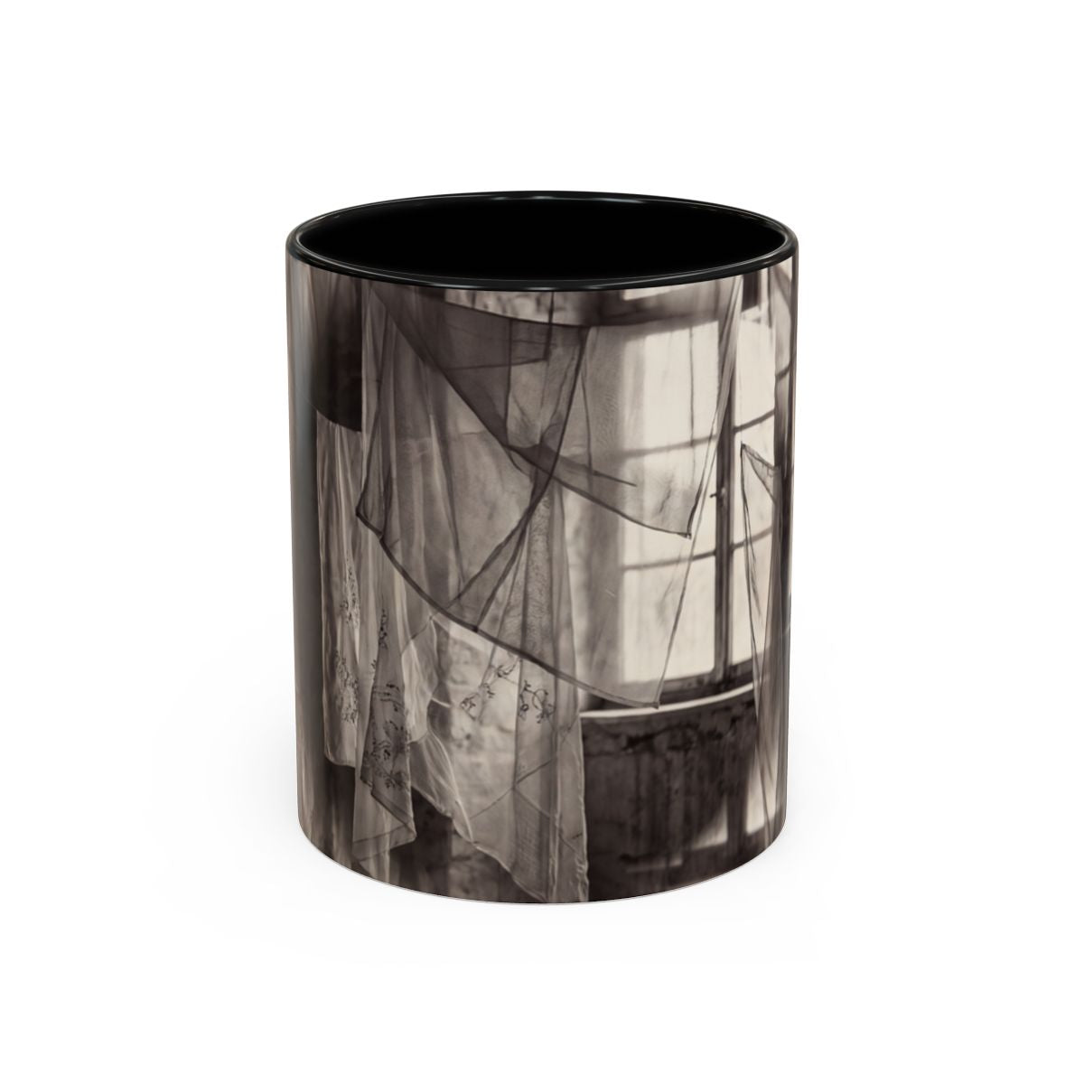 Accent Coffee Mug - Spectral Veils | Echovira Gallery