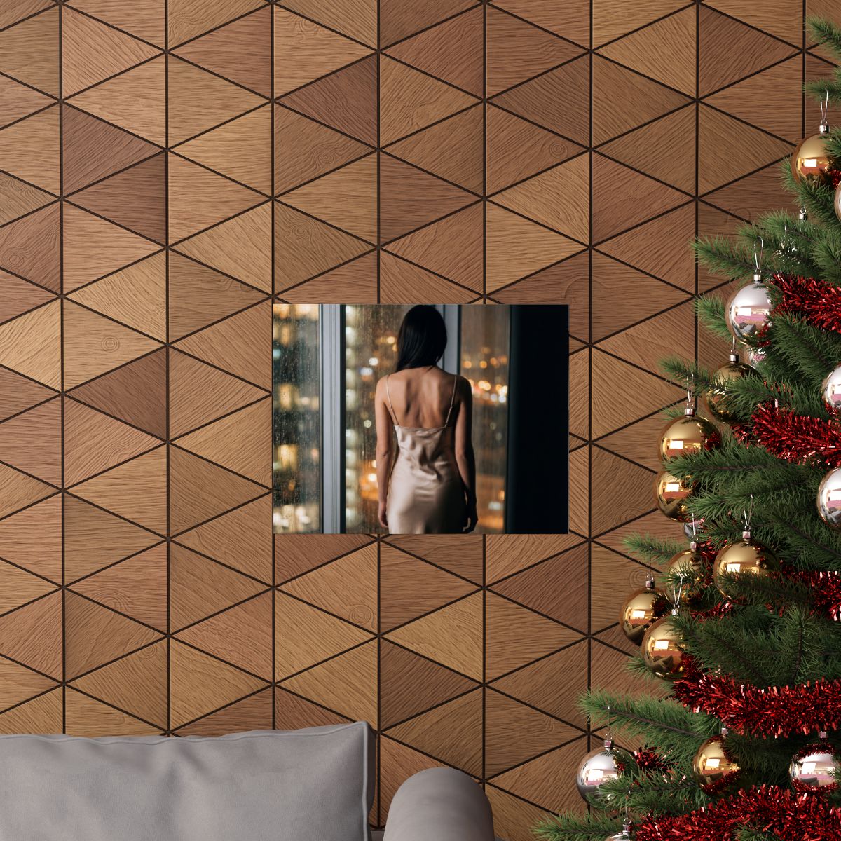 Matte Horizontal Posters - Midnight Reflections by Ella Farjad (10×8 & 54×36)
