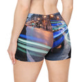 Women's Shorts - Parisian Twilight Commute | Echovira...