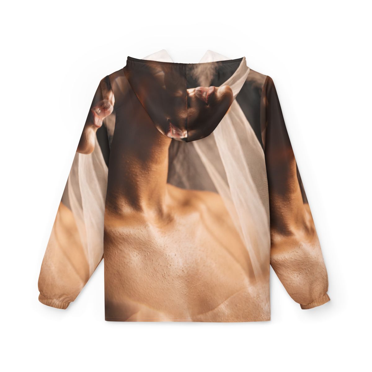Unisex Windbreaker - Luminous Shadows | Echovira Gallery