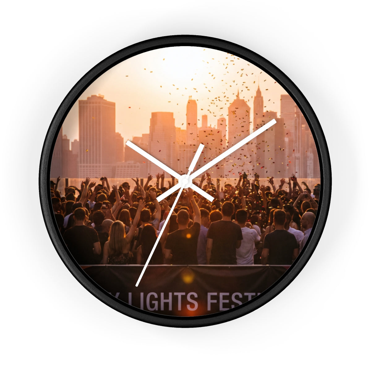 Wall Clock - City Lights Festival | Echovira Gallery