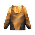 Men's Windbreaker Jacket with Sunset Landscape