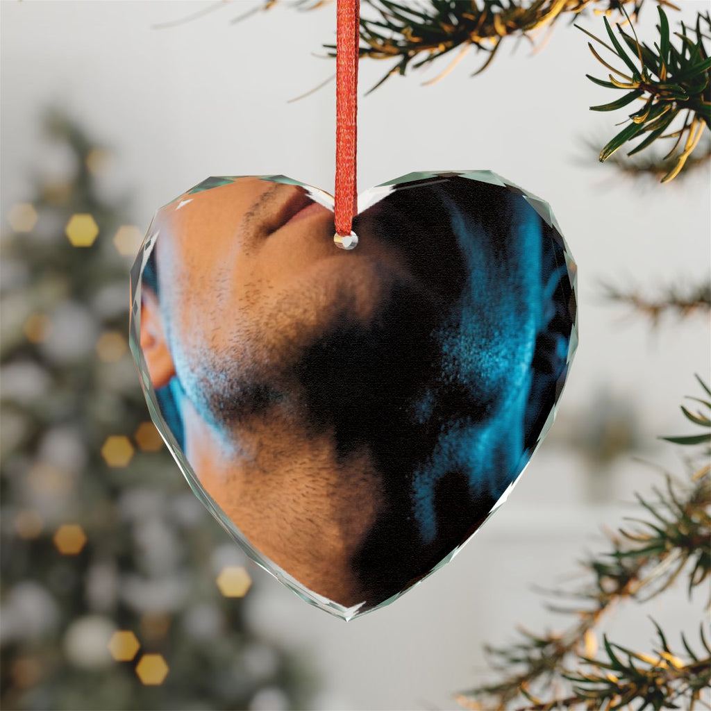 Crystal Glass Ornament - Cinematic Cyberpunk Neon Glow... |...