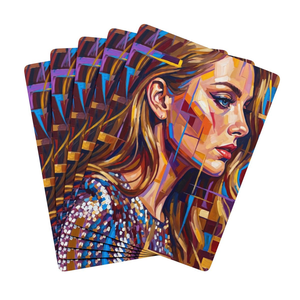 Poker Playing Cards - Shattered Elegance | Echovira Gallery